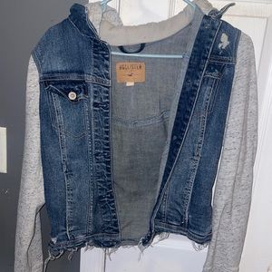 hollister jean jacket